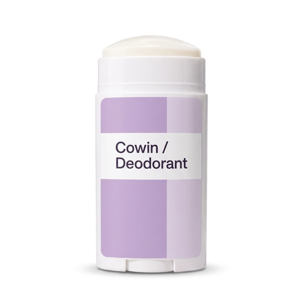 Cowin Deodorant Stick — Lavender Label — Stick presentation