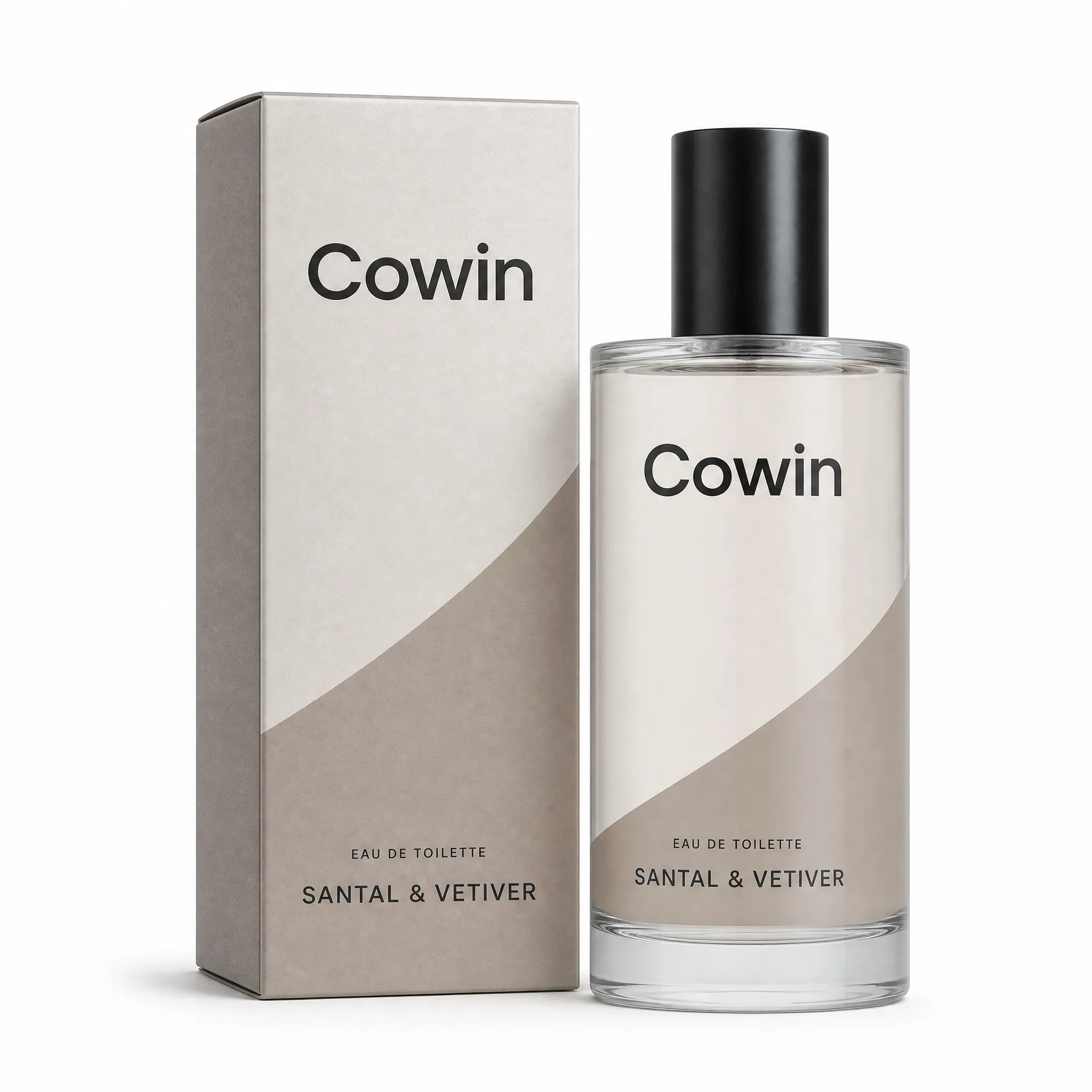Cowin Santal & Vetiver Body Mist — Carton Set — Spray / mist presentation