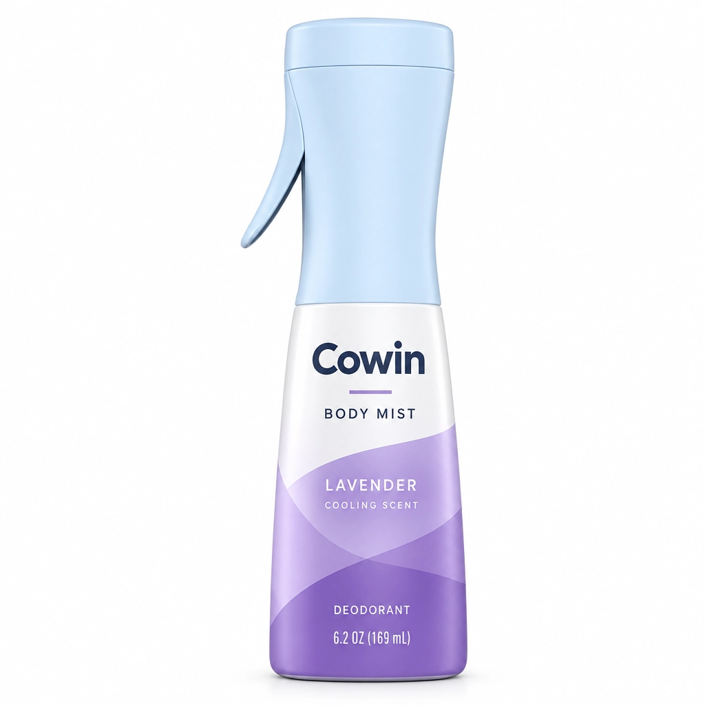 Cowin Lavender Body Mist Deodorant — Spray / mist presentation