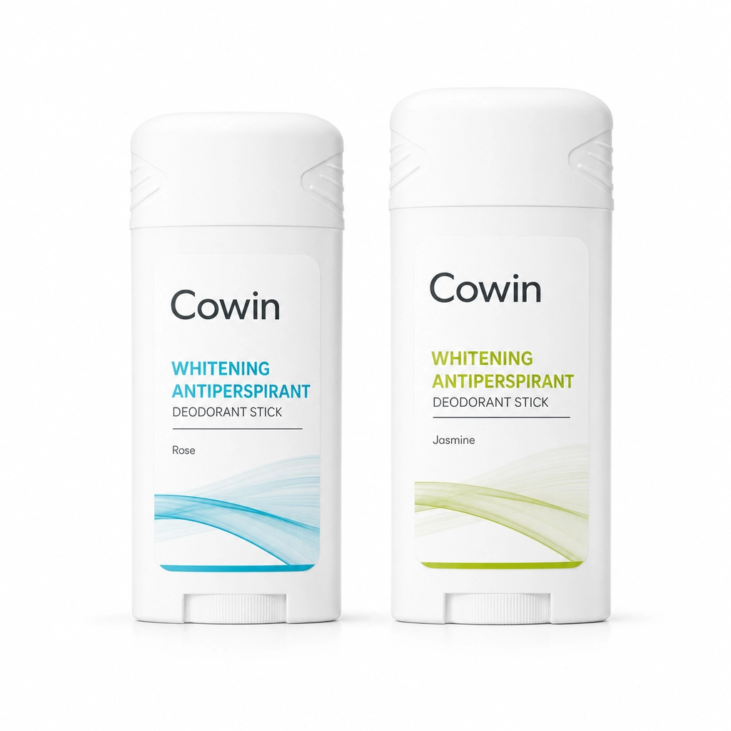 Cowin Antiperspirant Deodorant — White Duo — Stick presentation