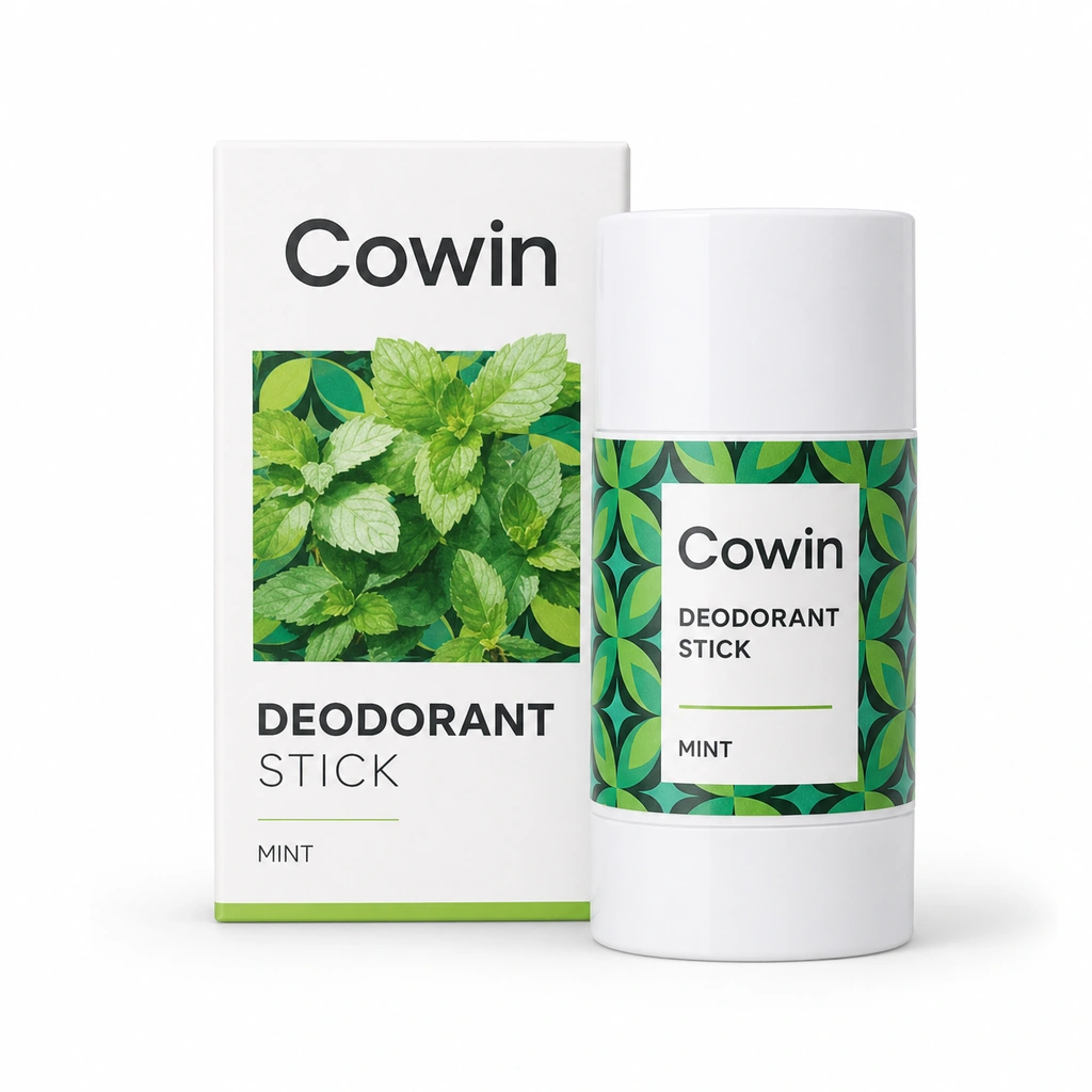 Cowin Mint Deodorant Stick — Carton Set — Stick presentation