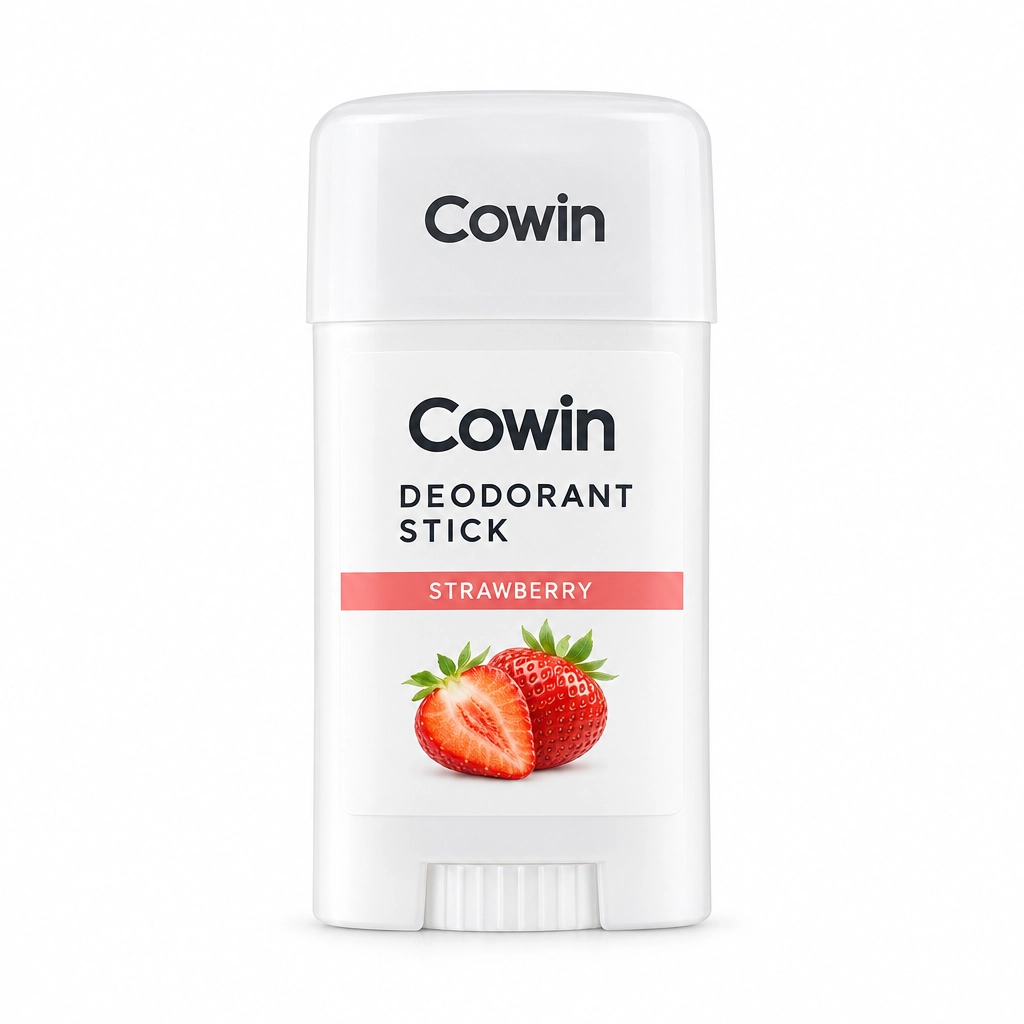 Cowin Strawberry Deodorant Stick — Stick presentation