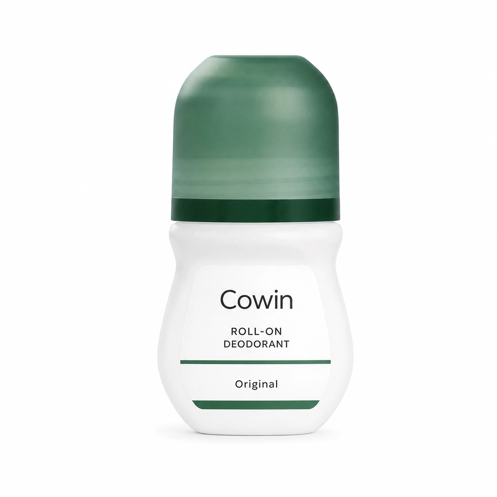 Cowin Original Roll-On Deodorant — Green Cap — Roll-on presentation