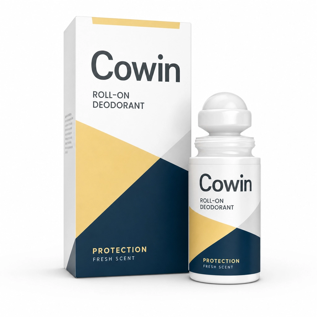 Cowin Protection Roll-On Deodorant — Carton Set — Roll-on presentation