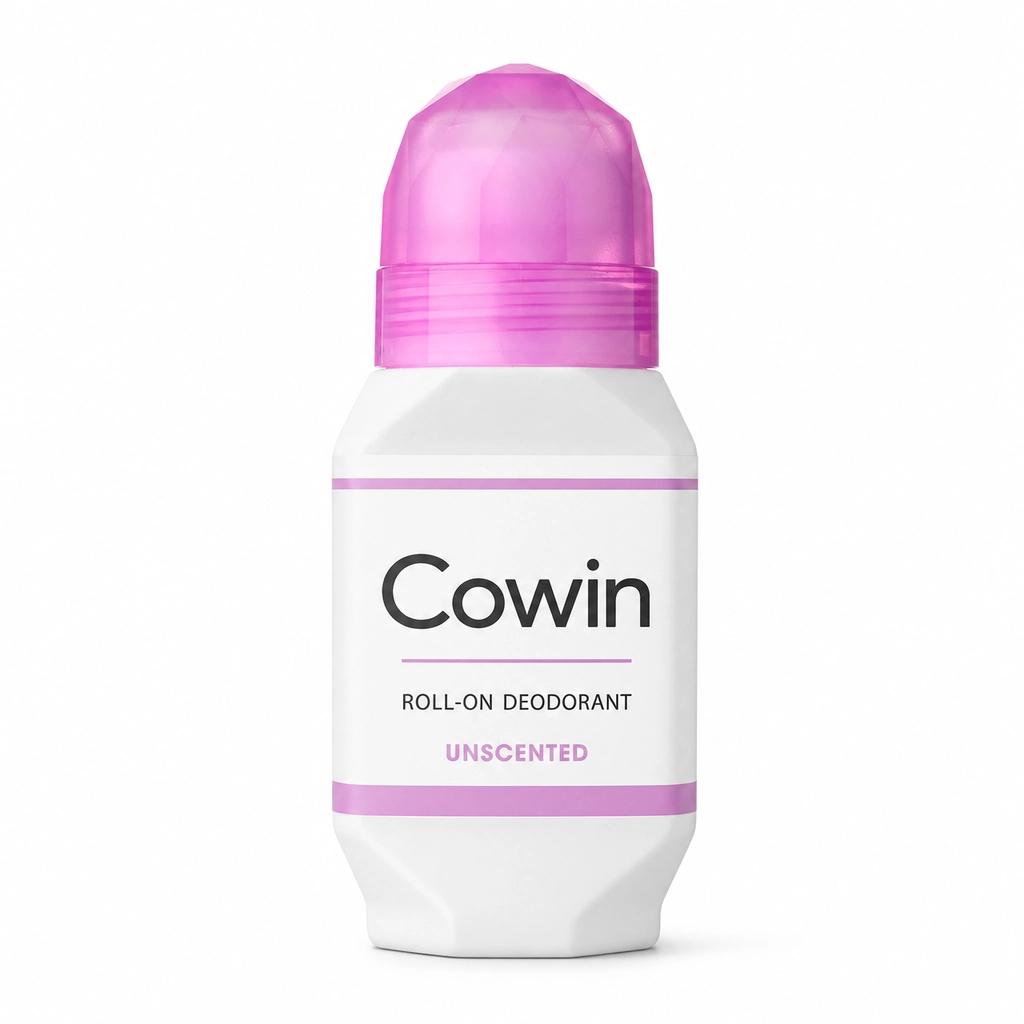 Cowin Roll-On Deodorant — Pink Mineral Pack — Roll-on presentation