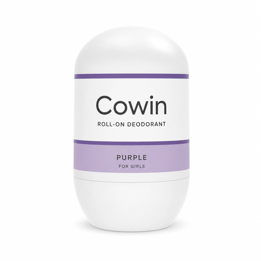 Cowin Roll-On Deodorant — Purple Label — Roll-on presentation