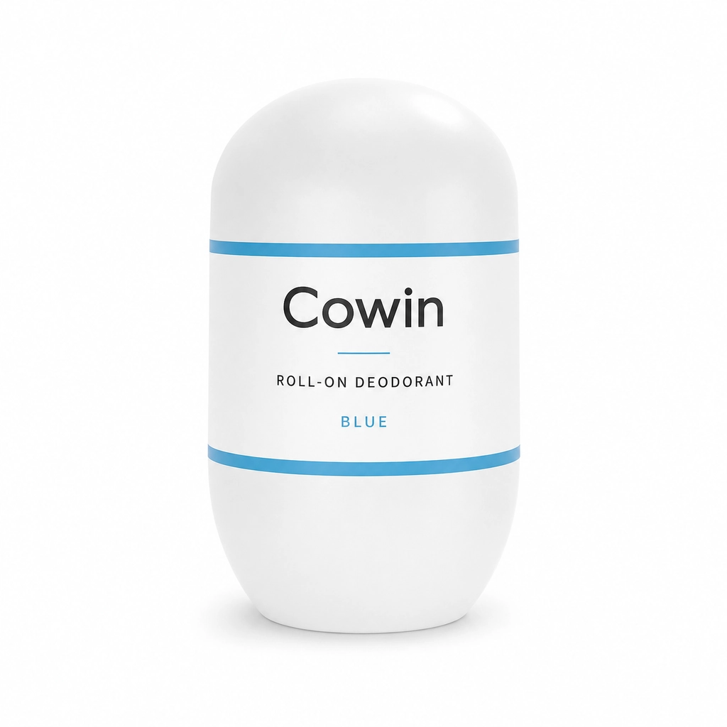 Cowin Roll-On Deodorant — Blue Label — Roll-on presentation