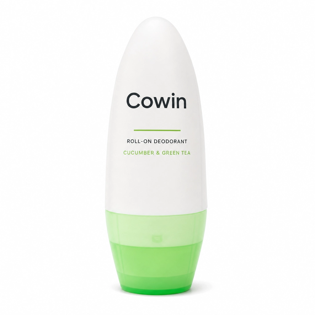 Cowin Roll-On Deodorant — Green Base — Roll-on presentation