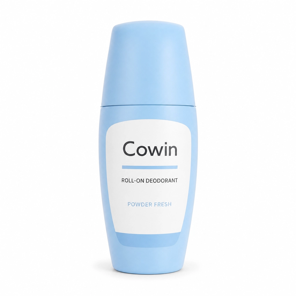 Cowin Roll-On Deodorant — Powder Blue Pack — Roll-on presentation