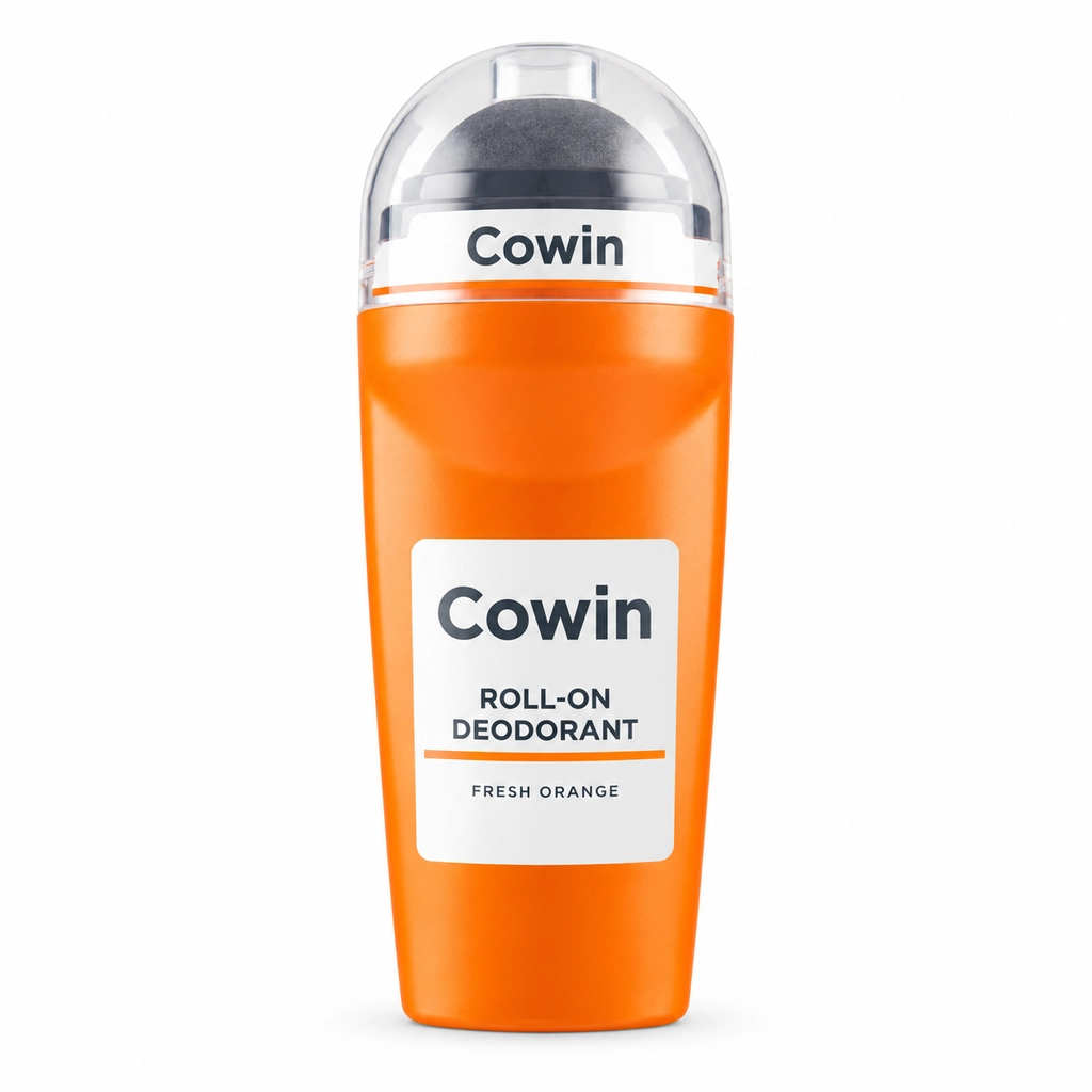 Cowin Roll-On Deodorant — Orange Pack — Roll-on presentation